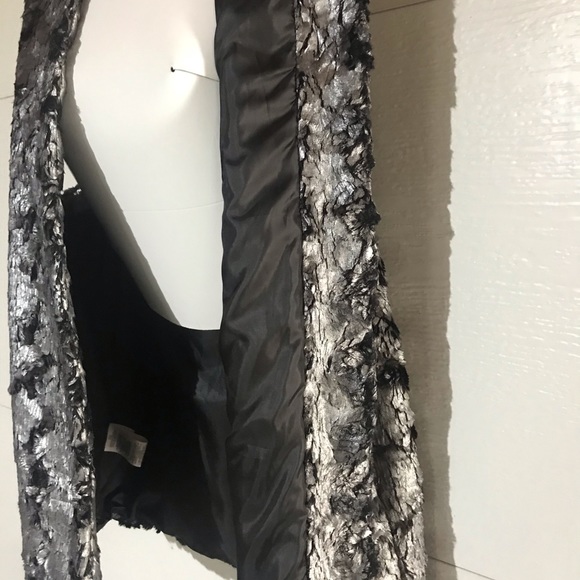 BCBG Generation Gray and black brushed feel vest/ Jacket - Picture 3 of 4